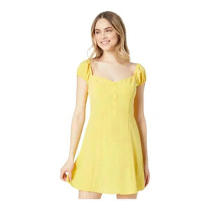 🌻Truly Madly‎ Deeply Golden Yellow Sundress NWT